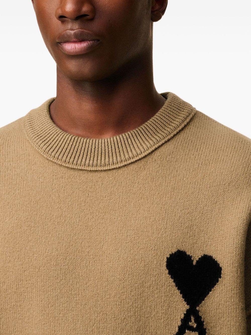heart crewneck sweater - 6