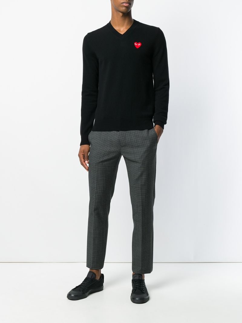 heart logo sweater - 2