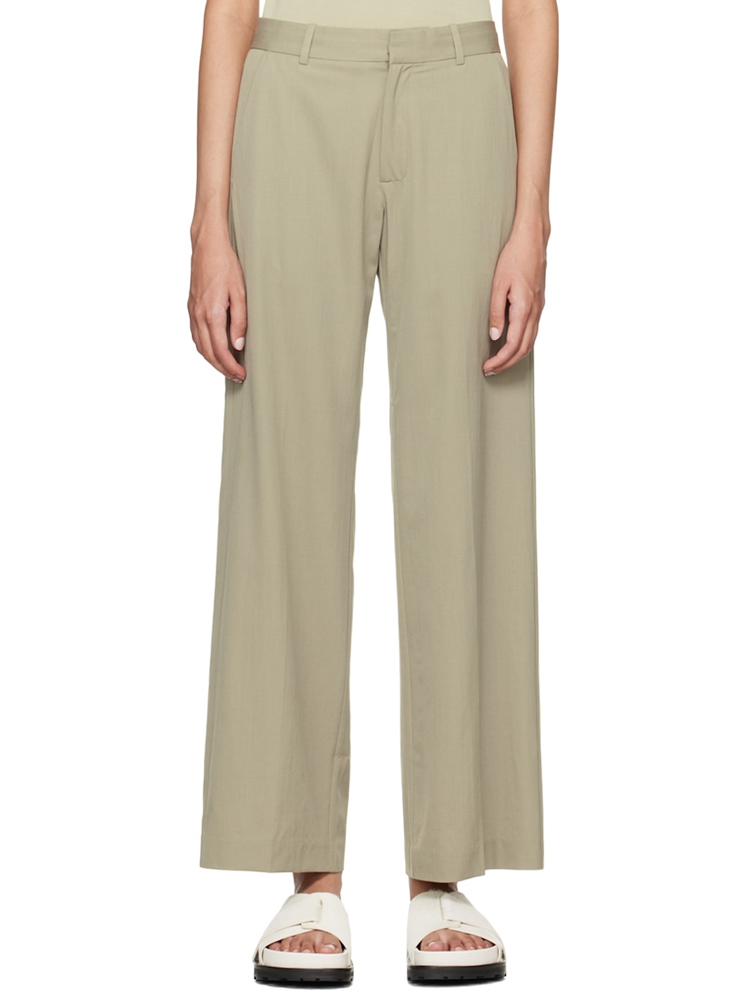 Green Carter Trousers - 1