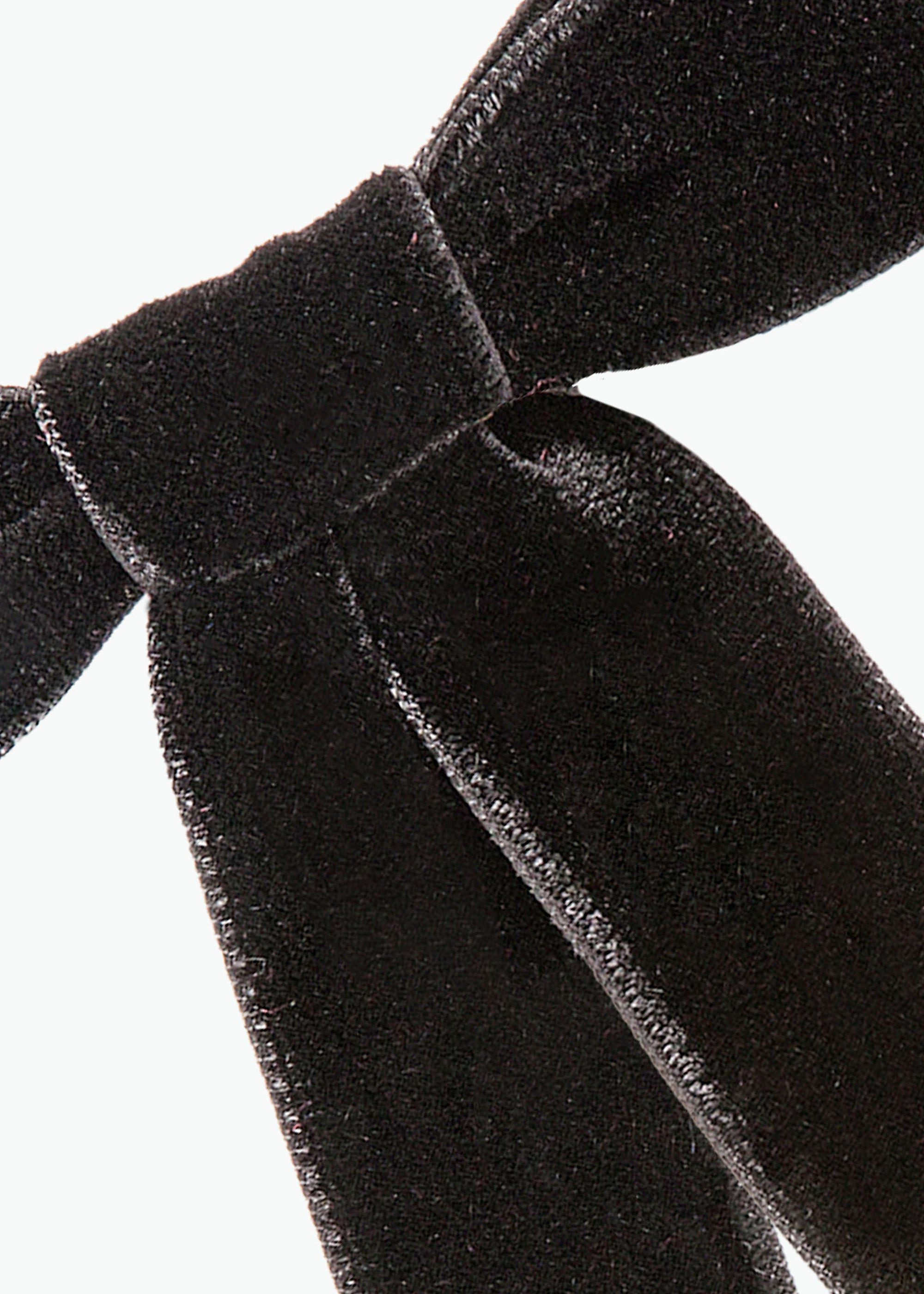 Velvet Bow Barrette - 6