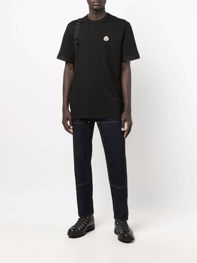 Moncler logo-patch short-sleeve T-shirt outlook