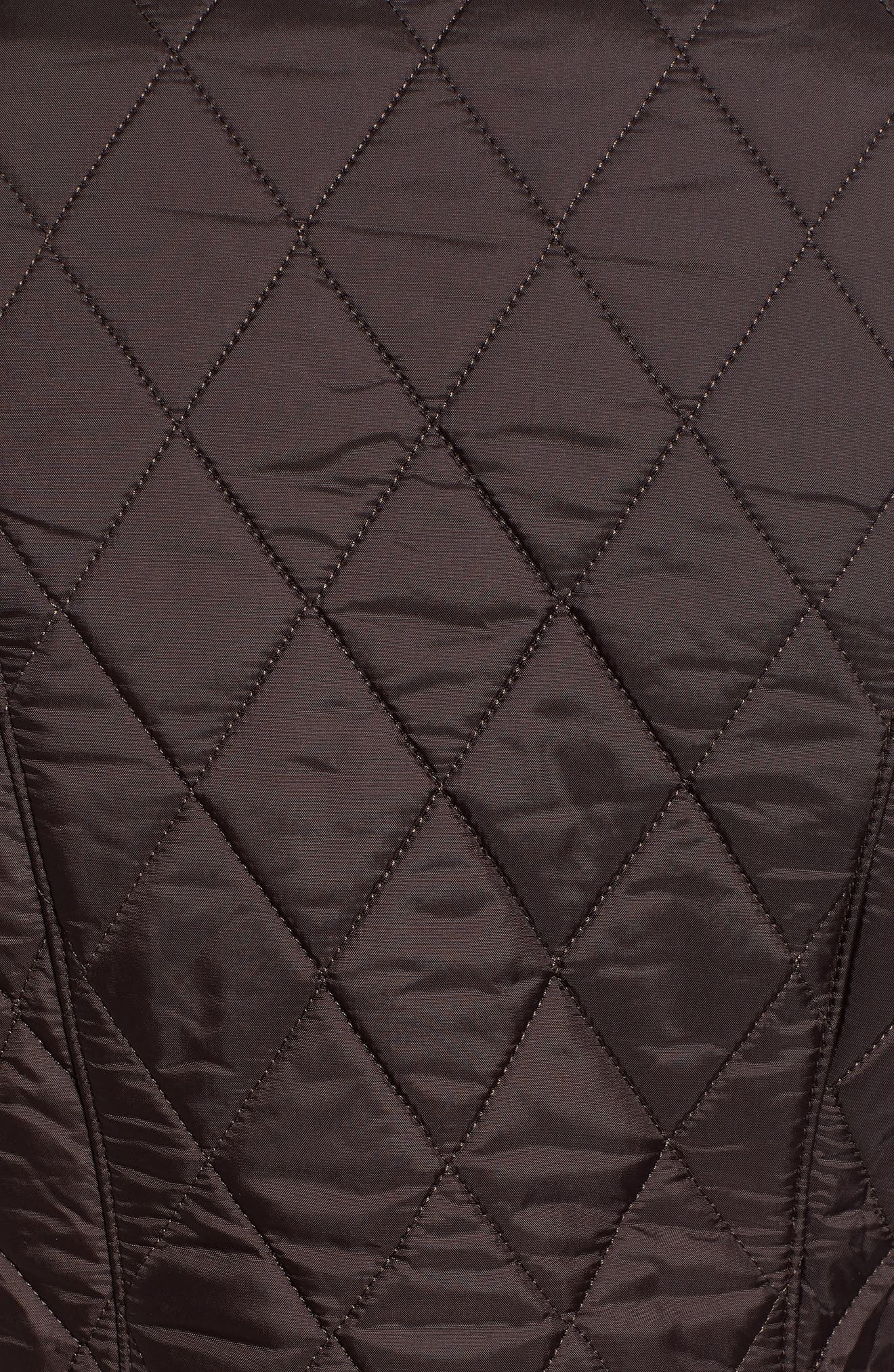 Barbour Betty Quilted Fleece Lined Vest in Brown at Nordstrom - 5