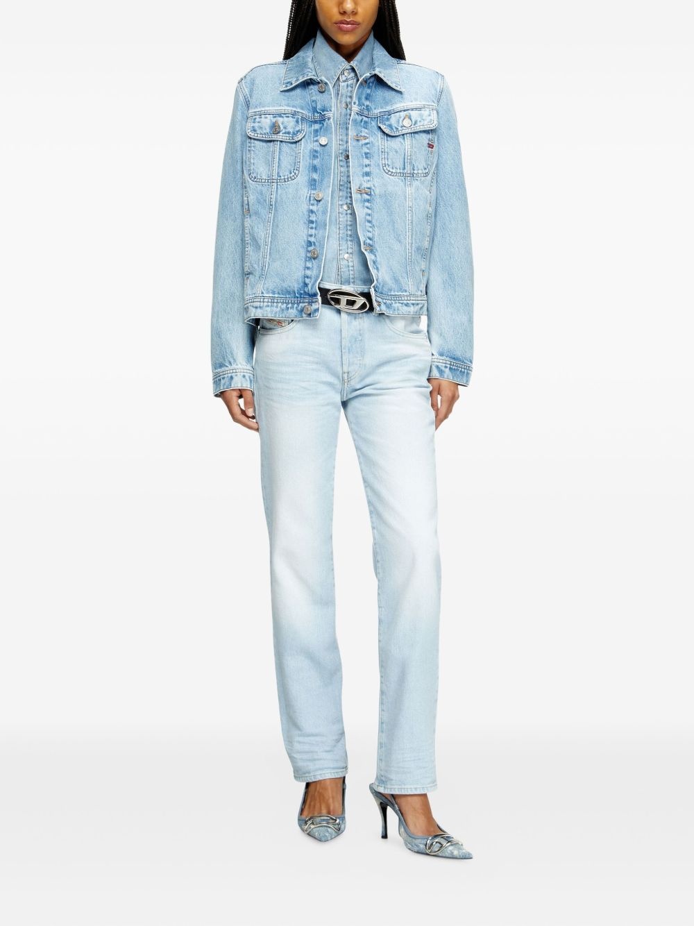 faded jeans - 2