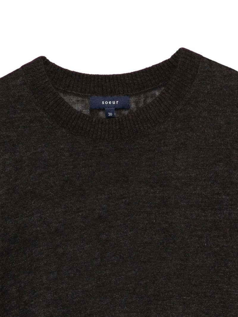 asymmetric-hemline short-sleeve t-shirt 3