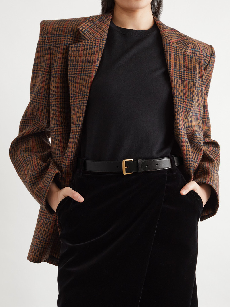 SAINT LAURENT Leather Belt outlook