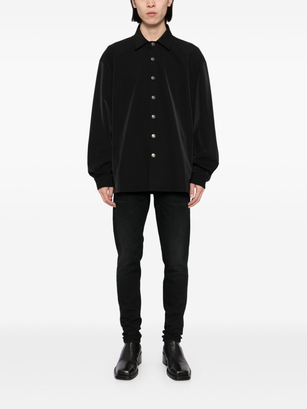 logo-patched jacket - 2
