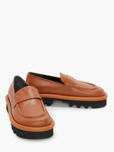 JW Anderson BUMPER-TUBE LEATHER CHUNKY LOAFER outlook