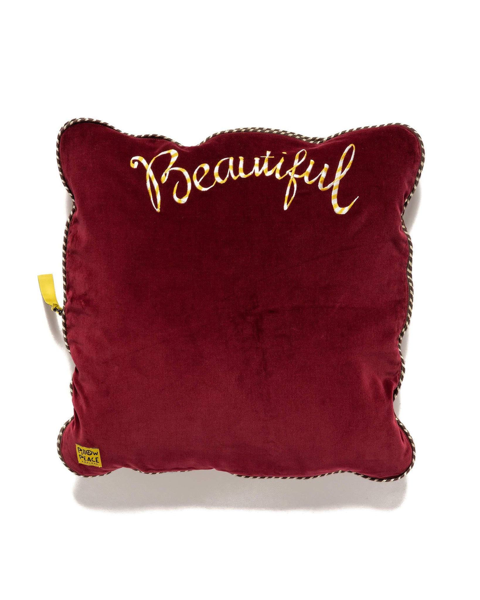 Velveteen KESA SHAM BOMBER JKT (Beautiful CHINA) Burgundy - 6