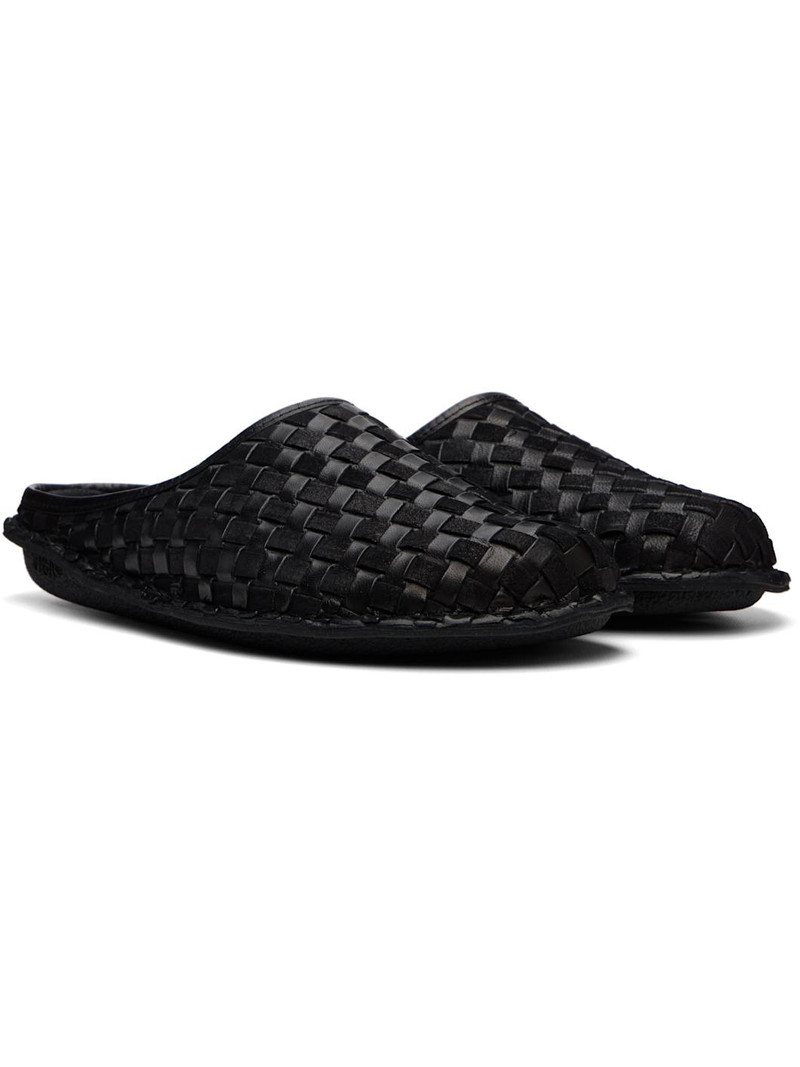 Black VIBAe Edition Steer Smooth & Suede Loafers 4