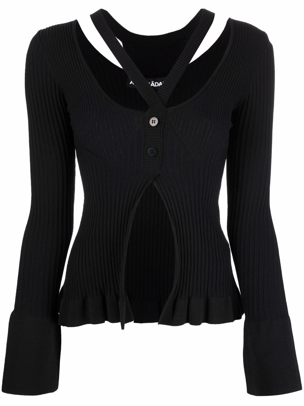 crossover-strap jumper - 1