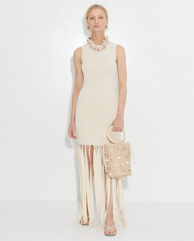 SIMONMILLER Eclisse Sleeveless Knit Dress - Ivory outlook