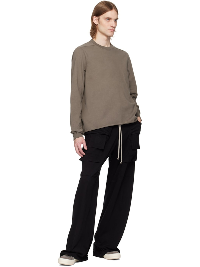 Rick Owens DRKSHDW Gray Hollywood Crewneck Sweatshirt outlook