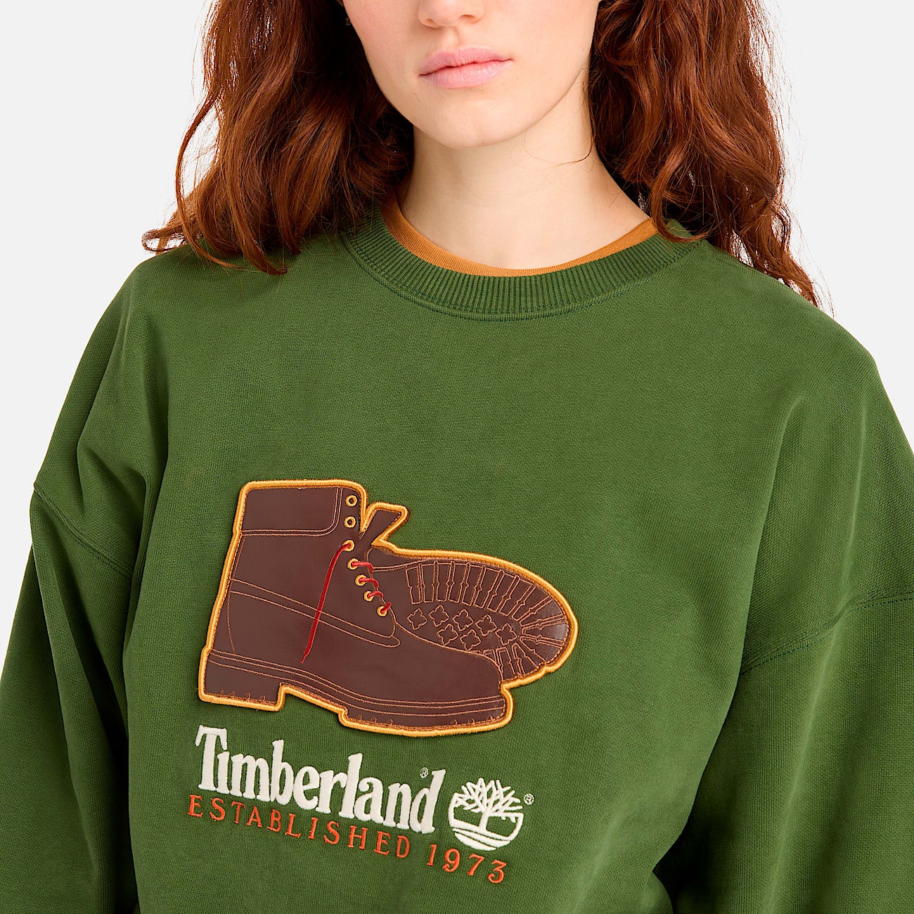 Box Fit Badge Crew Neck - 5
