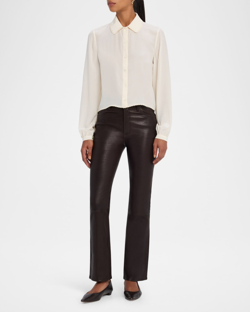 FRAME The Silk Prim Blouse outlook
