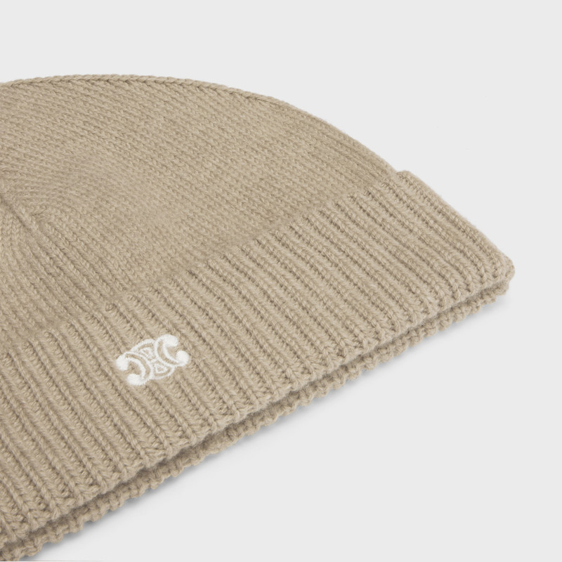triomphe cap in wool and cashmere 3