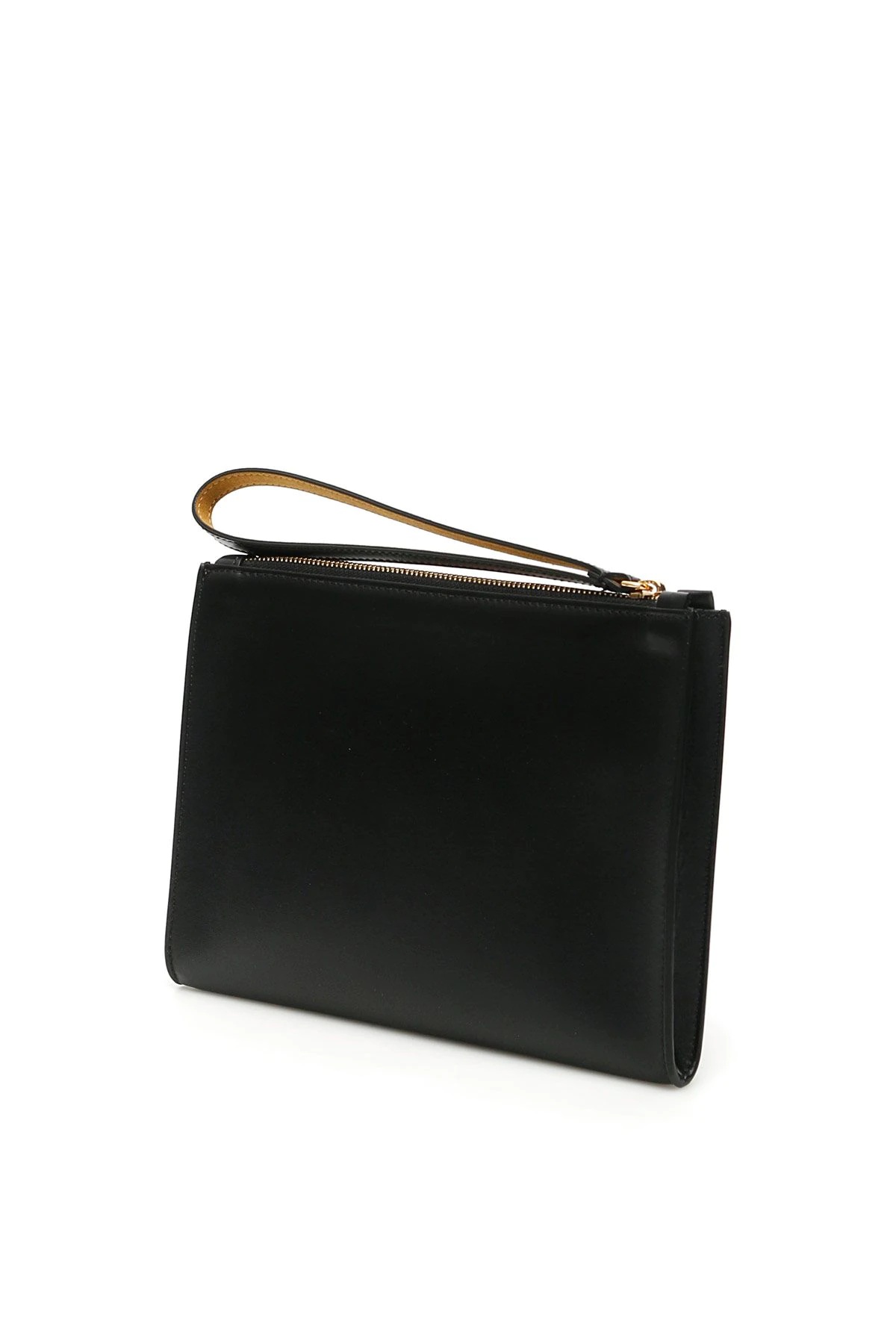 FLAP ZIP LOGO CLUTCH - 2