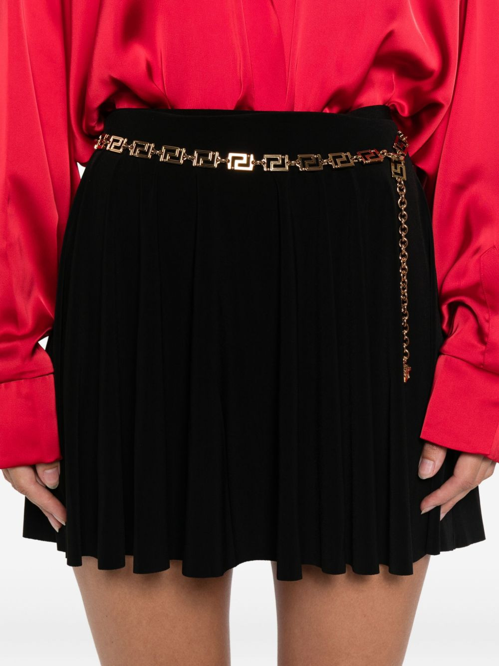 pleated mini skirt - 5