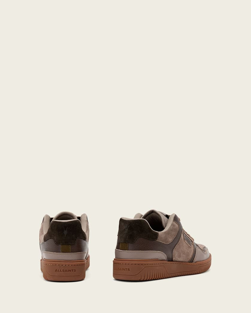 REGAN PLUS LEATHER LOW TOP SNEAKERS 6