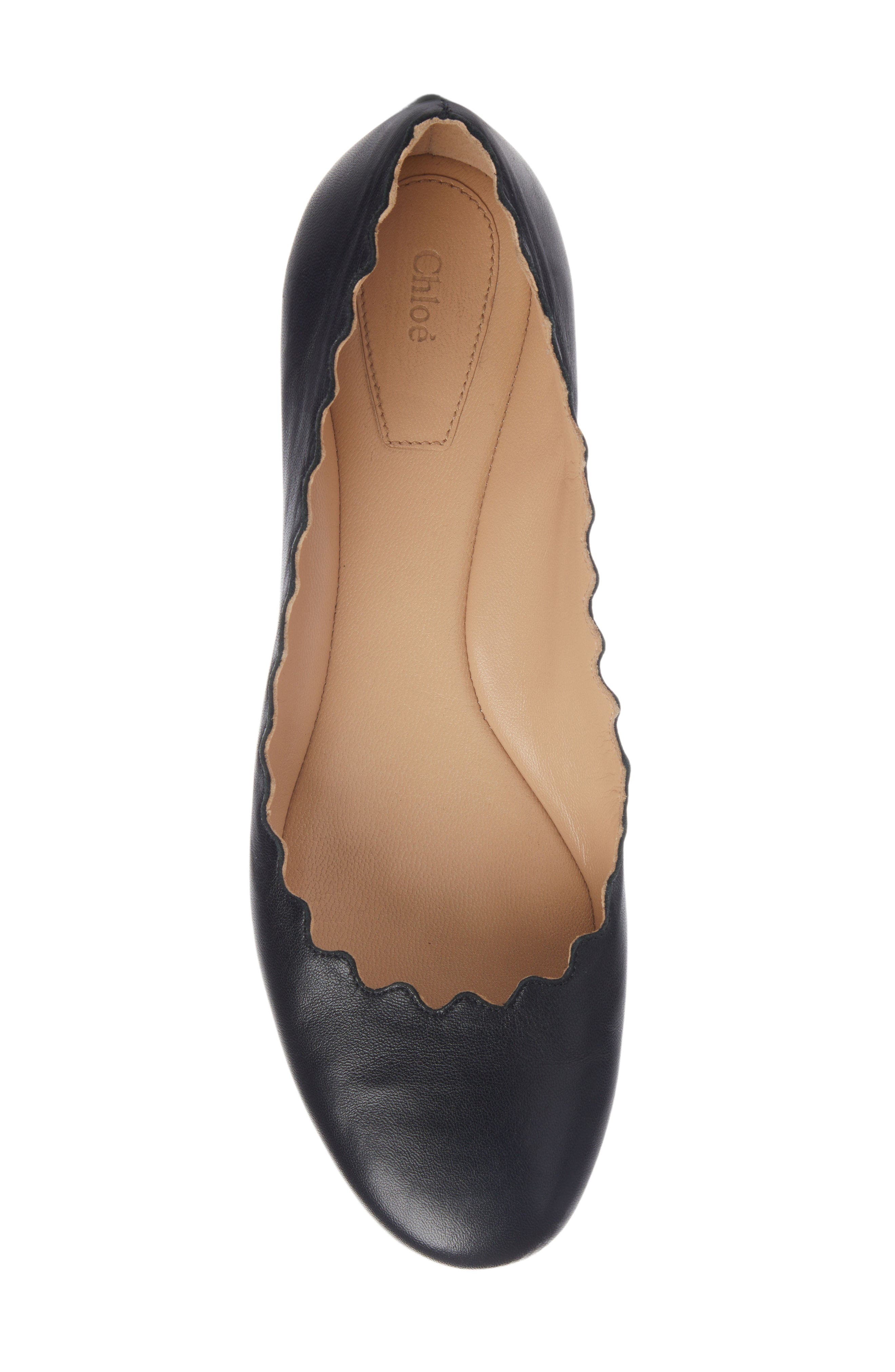 Lauren Scalloped Ballet Flat - 5