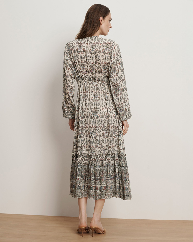 VANI PAISLEY MIDI DRESS 6