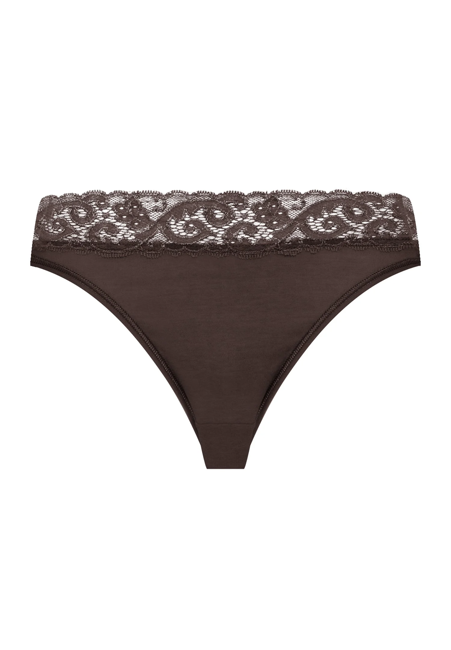 Moments Cotton High Cut Brief - 1
