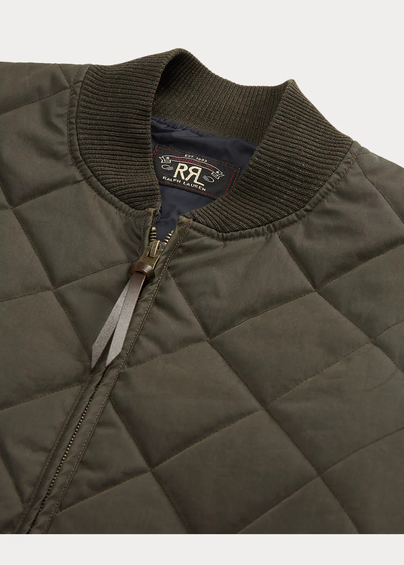 RRL by Ralph Lauren Quilted Twill Jacket | REVERSIBLE