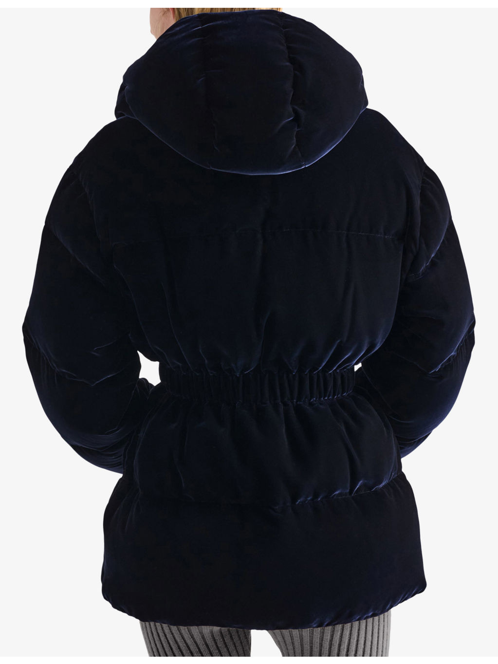 Velvet Down Jacket - 5
