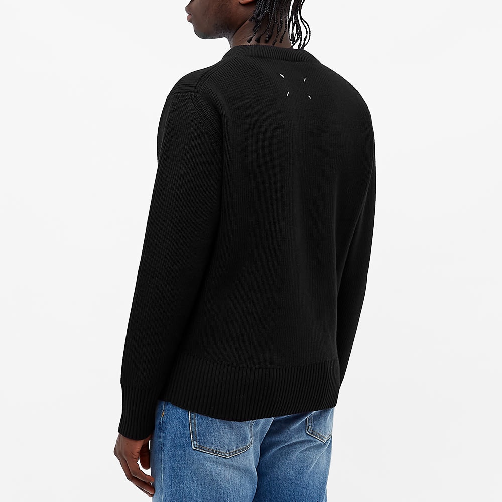 Maison Margiela Ribbed Crew Knit - 5