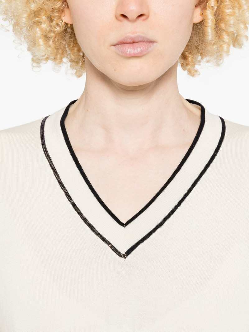 V-neck sweater 5
