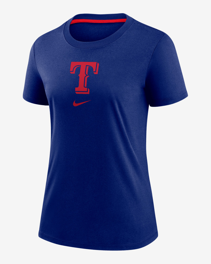 Texas Rangers Authentic Collection Early Work Women's Nike MLB T-Shirt 1