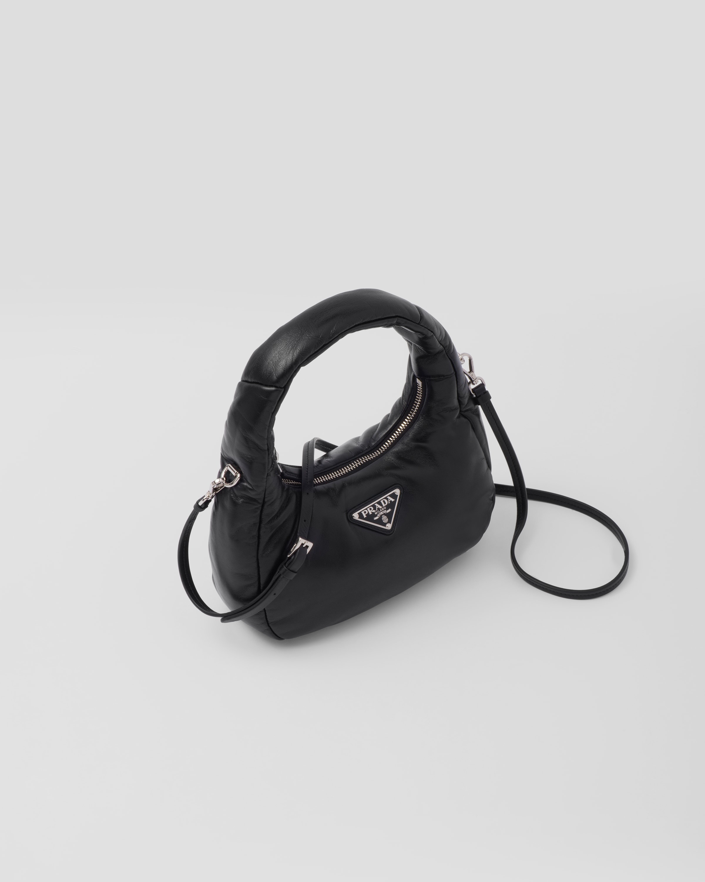 Prada Prada Soft padded nappa leather mini-bag | REVERSIBLE