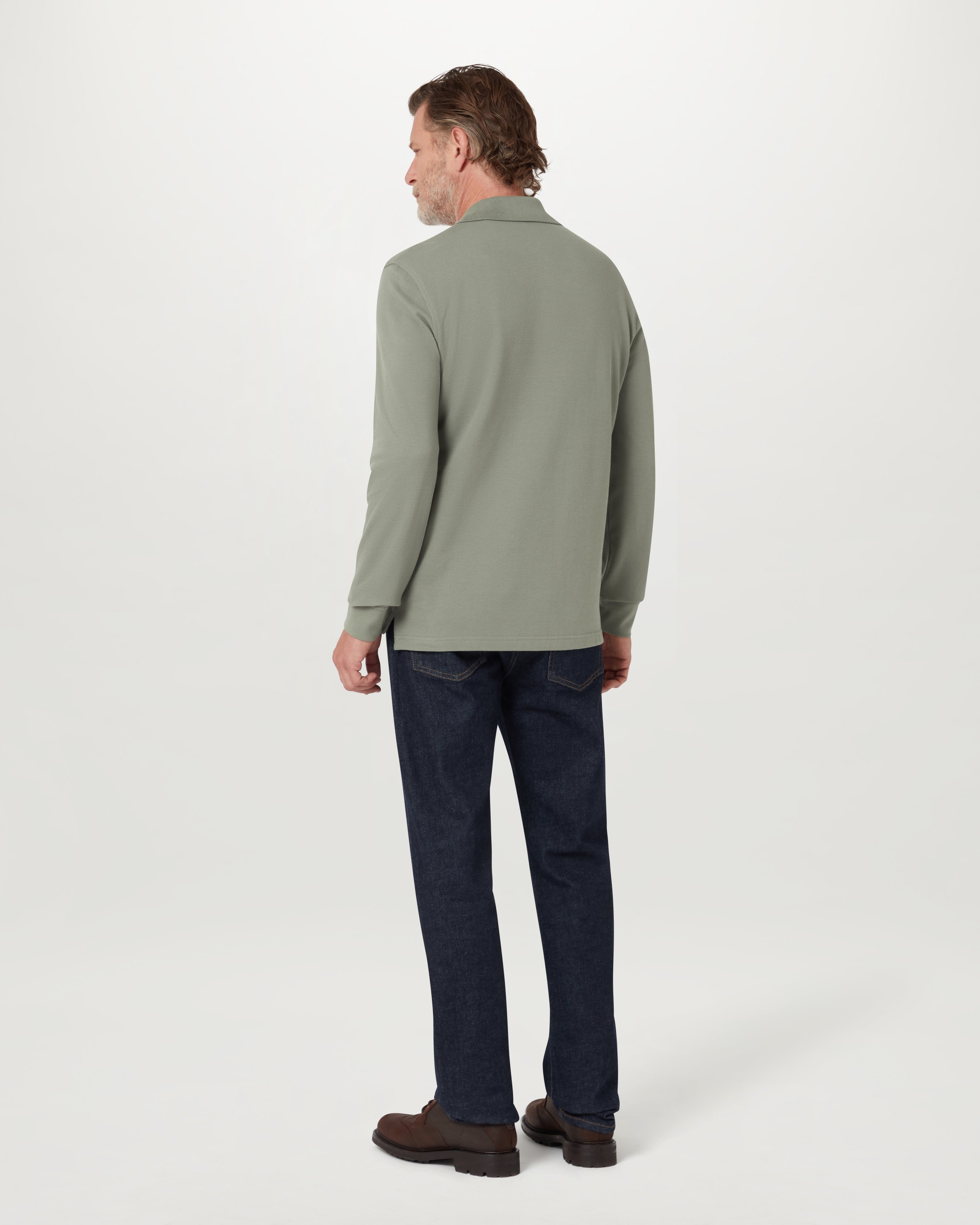 BELSTAFF LONG SLEEVED POLO - 5