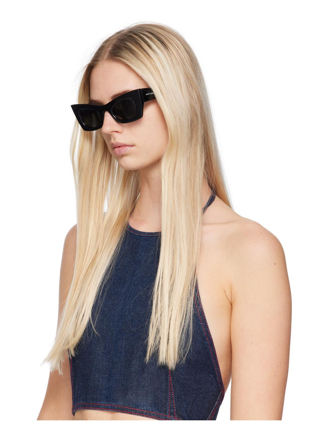 Black SL 702 Sunglasses - 4