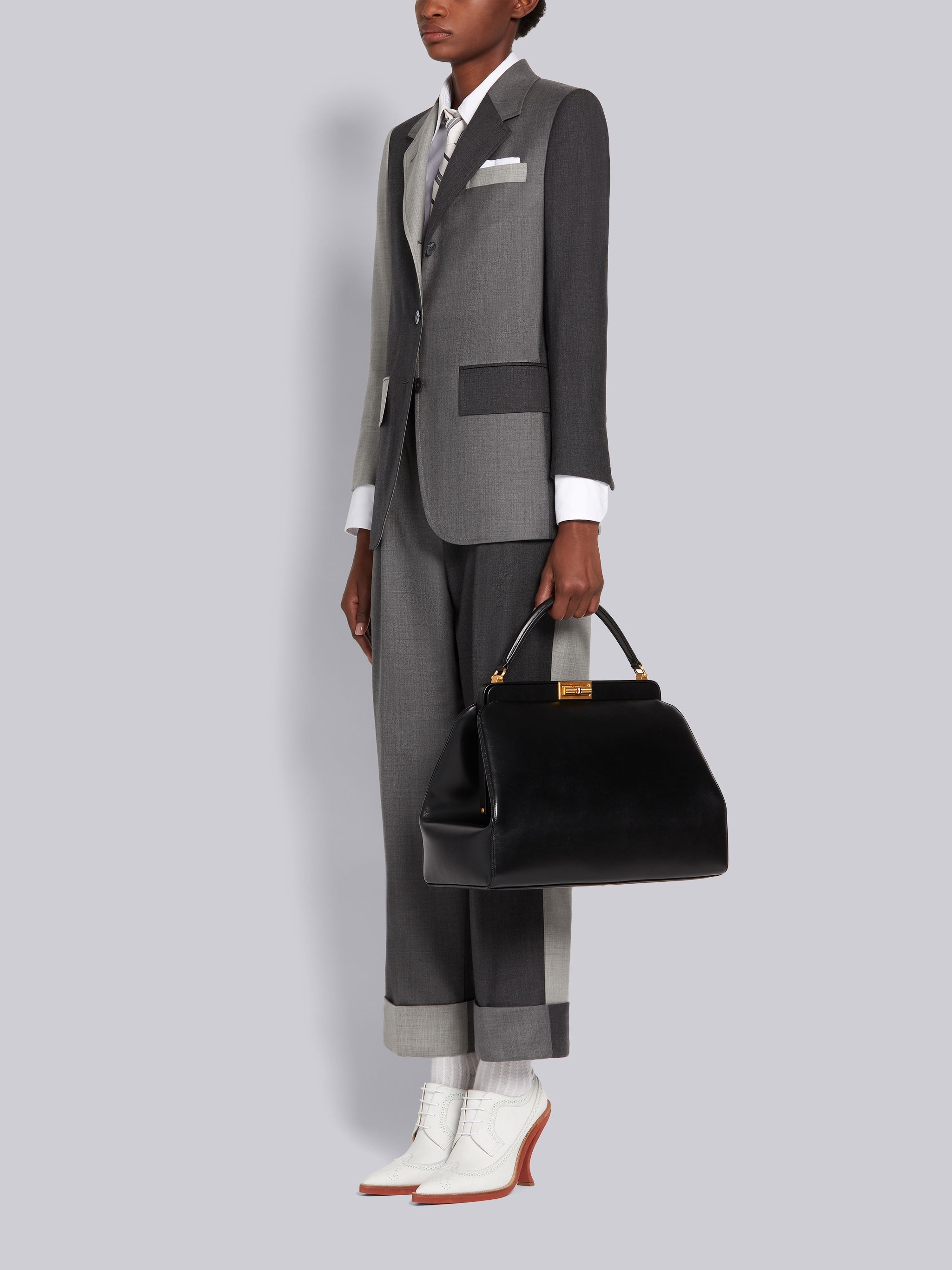Black Box Calfskin Large Doctor Bag - 6