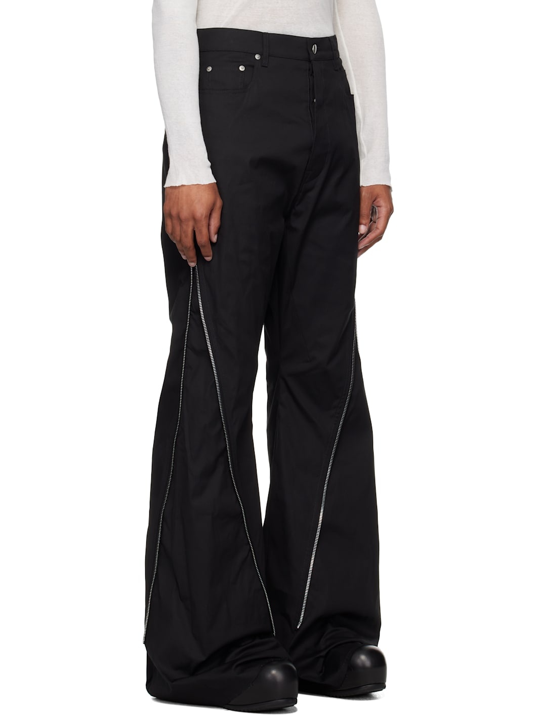 Black Concordians Bolan Banana Trousers - 2