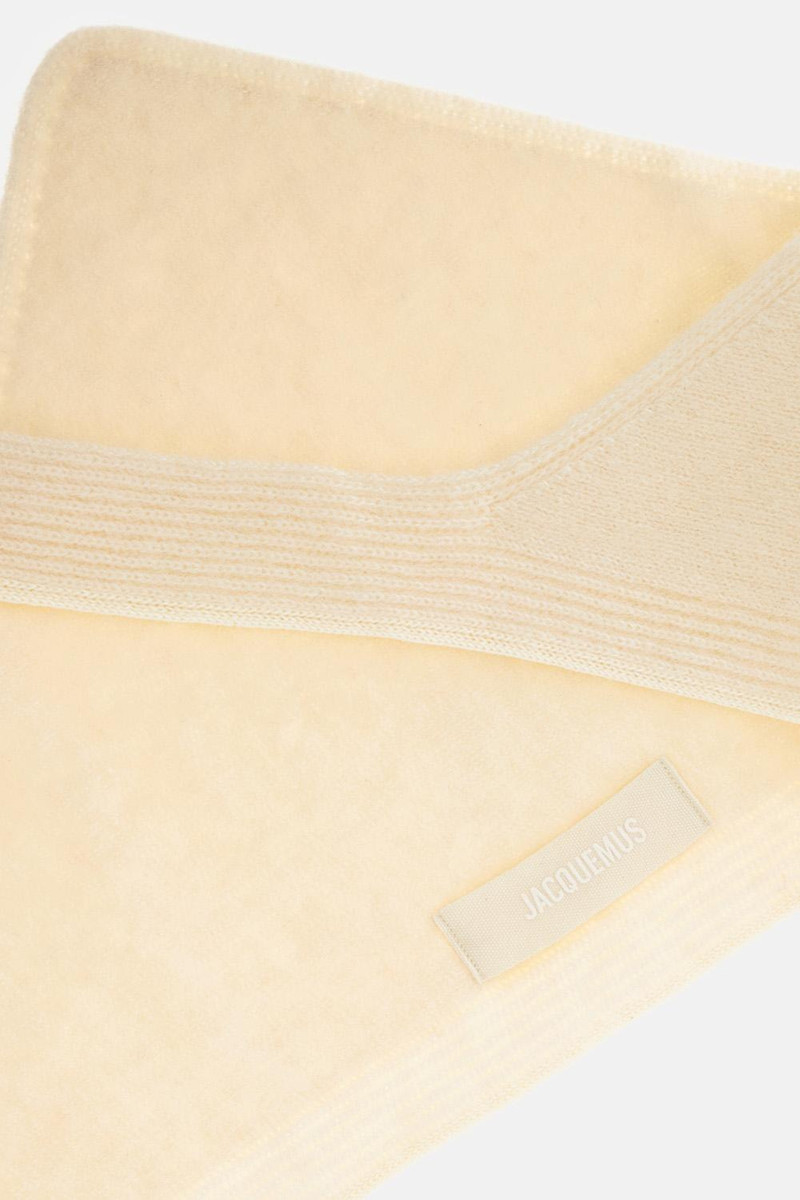 JACQUEMUS THE GROS GRAIN SCARF outlook