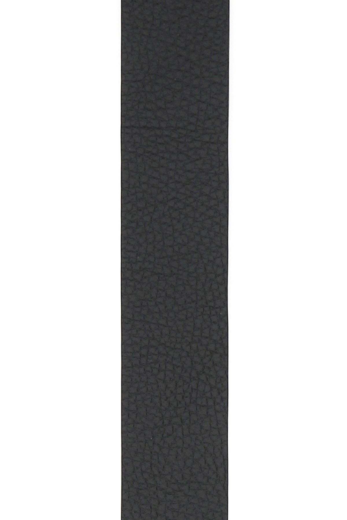 Black leather reversible belt - 3