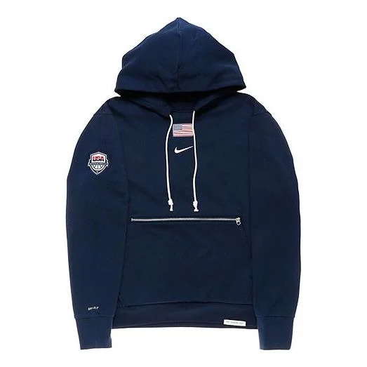 Men's Nike Casual Sports Large Logo Pullover Navy Blue DA0109-419 - 1