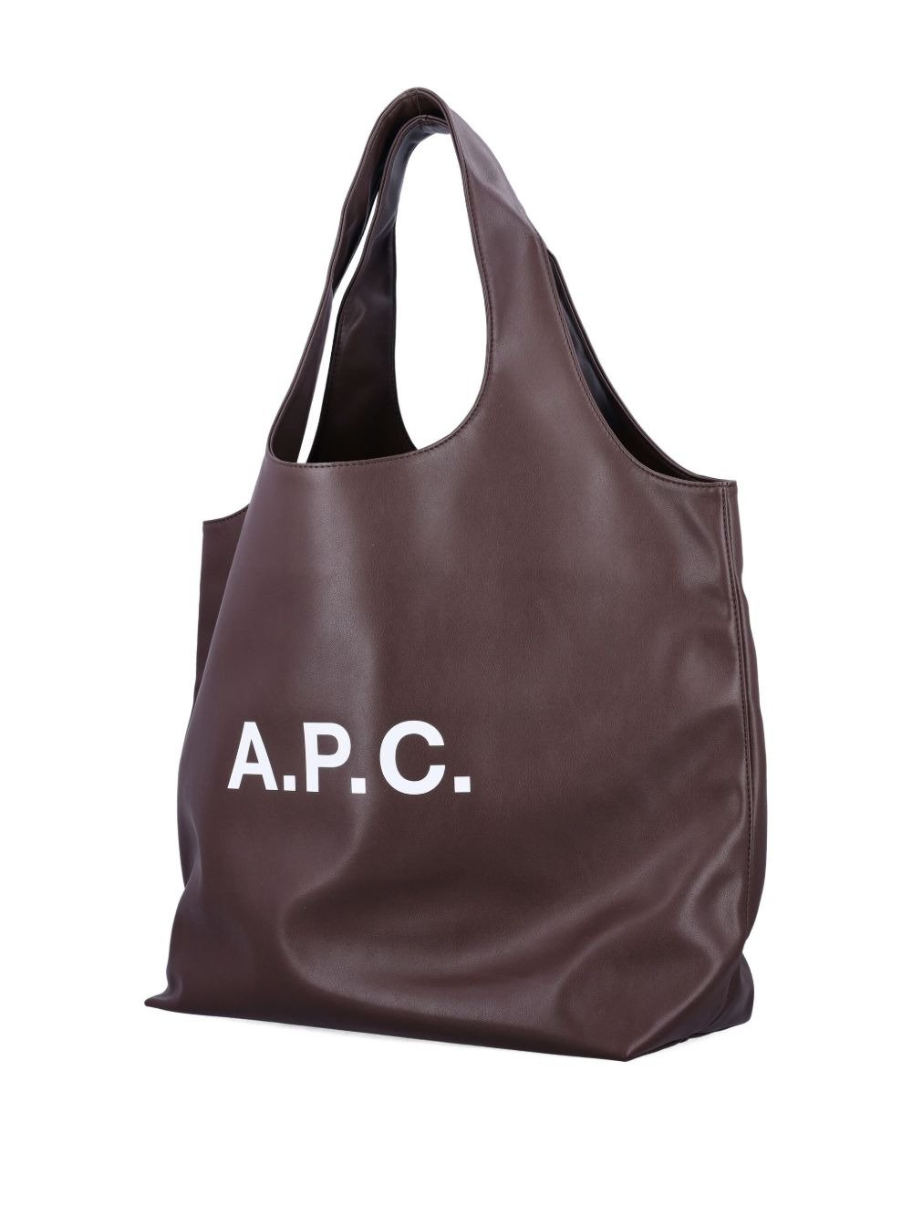 logo-plaque tote bag - 4