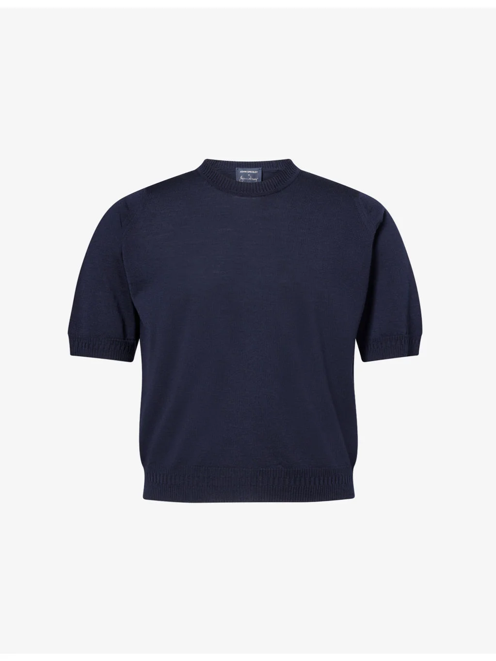 John Smedley X Bill Nighy Short-Sleeve Merino Wool Top - 1