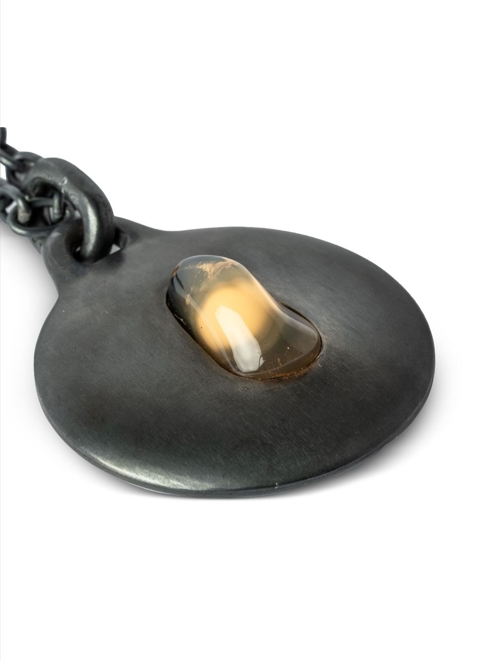 Disk pendant necklace - 3