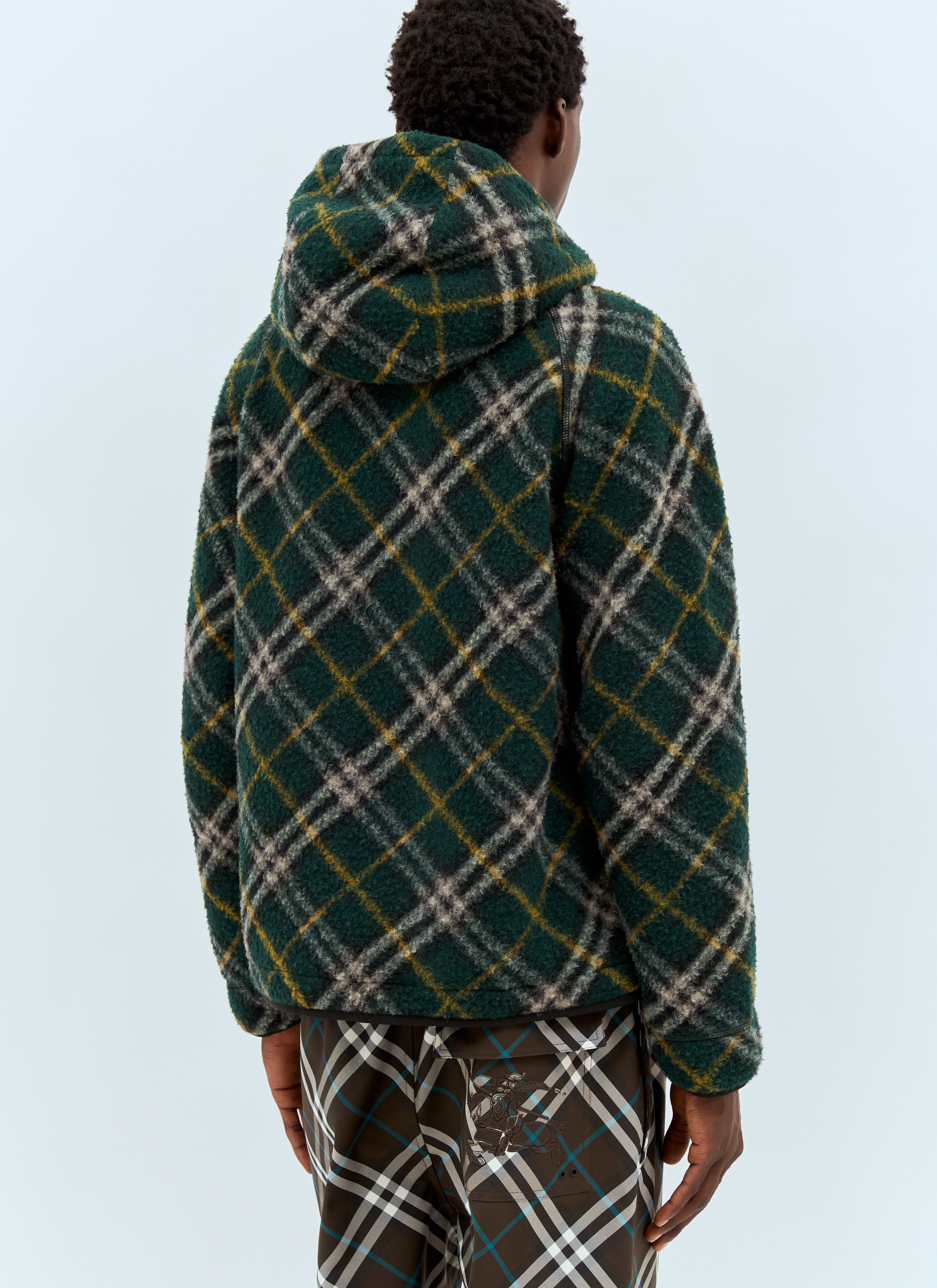 Check Fleece Jacket - 5