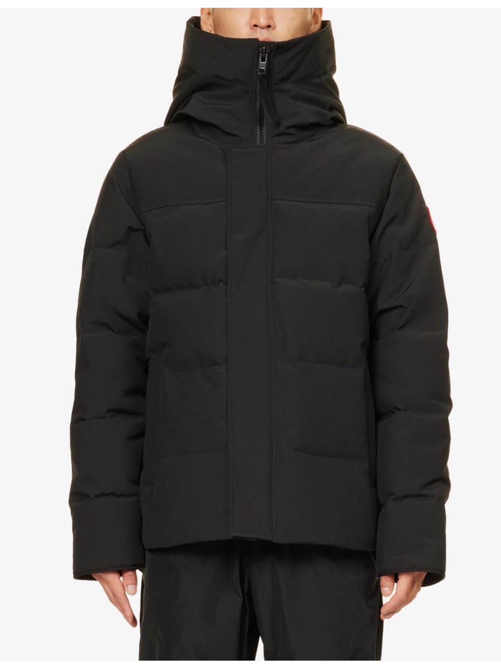Macmillan funnel-neck twill-down parka jacket - 3