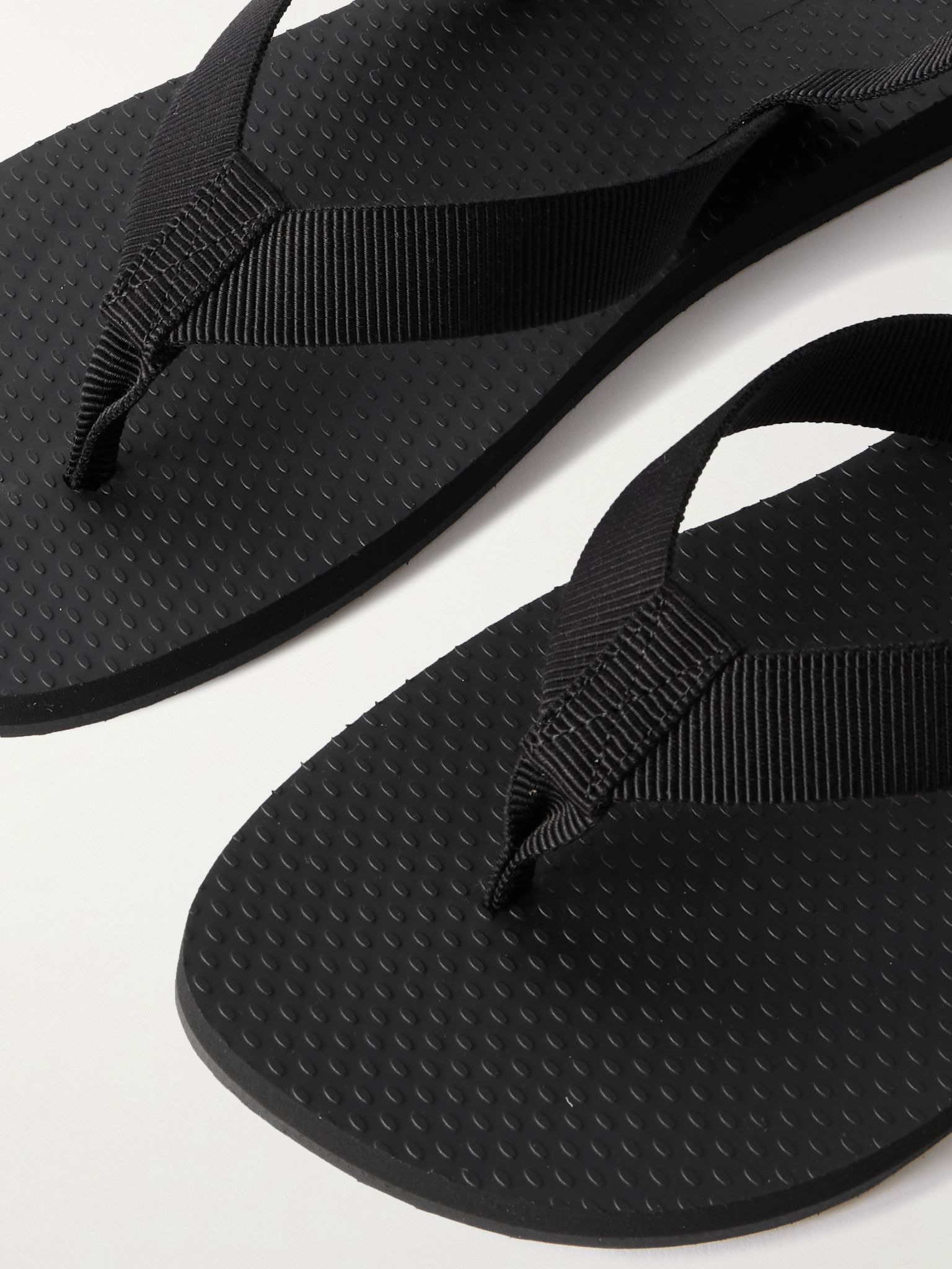 Dune Knot cotton-blend grosgrain sandals Gray - 4