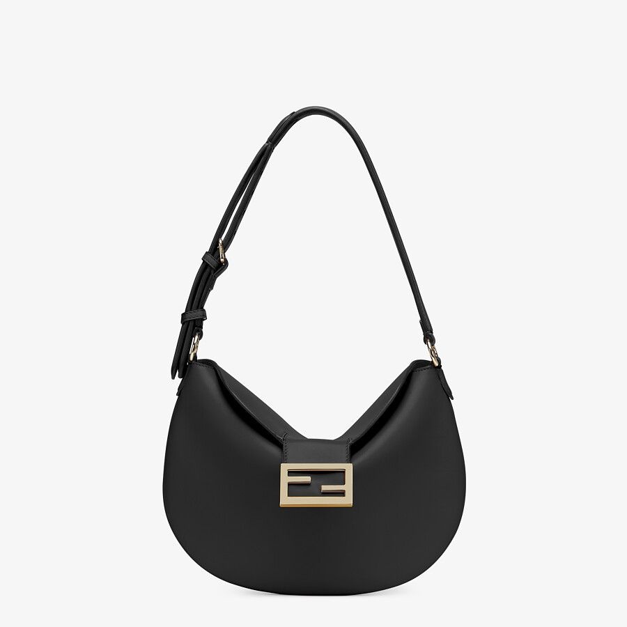 Black leather bag - 1