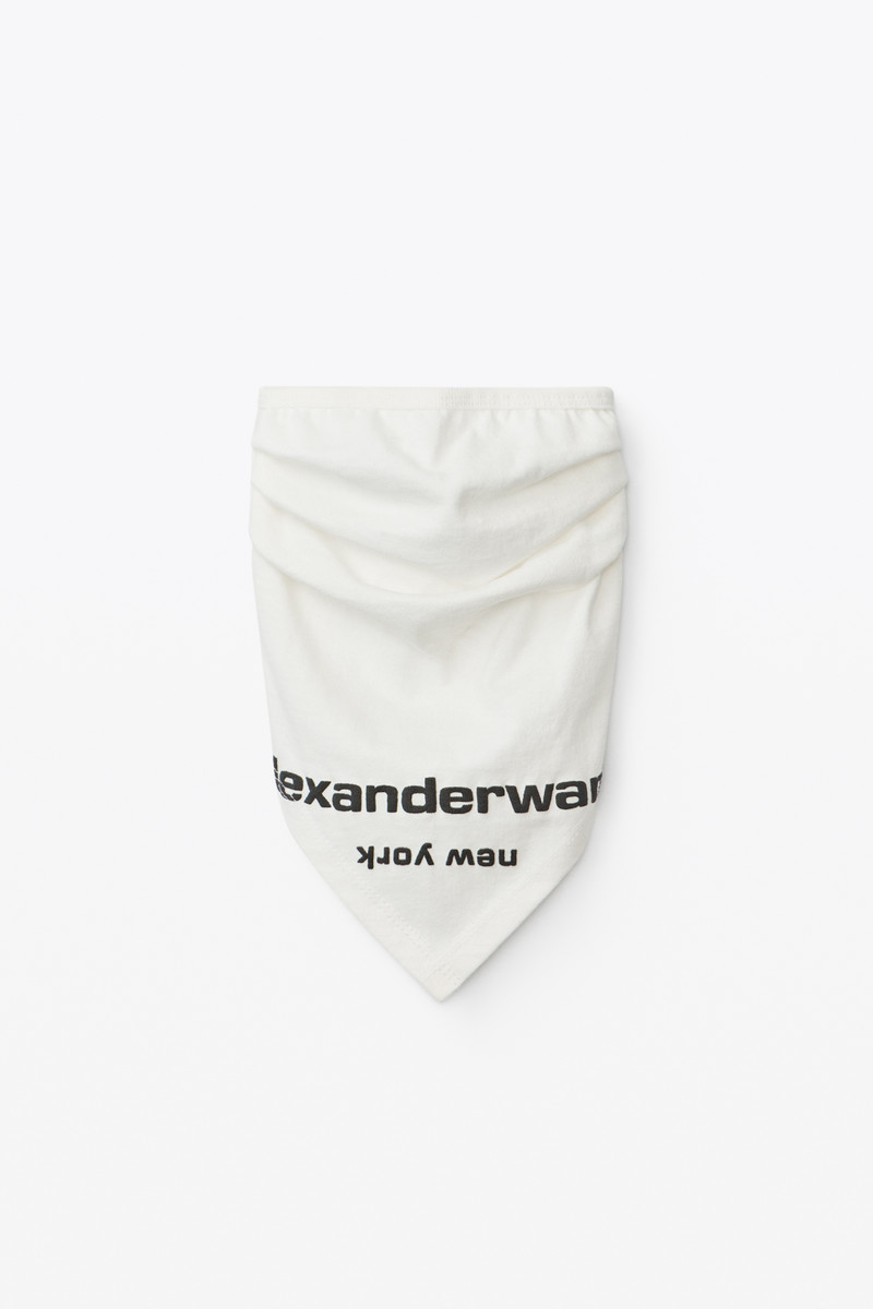 LOGO BANDANA MASK IN COTTON 1