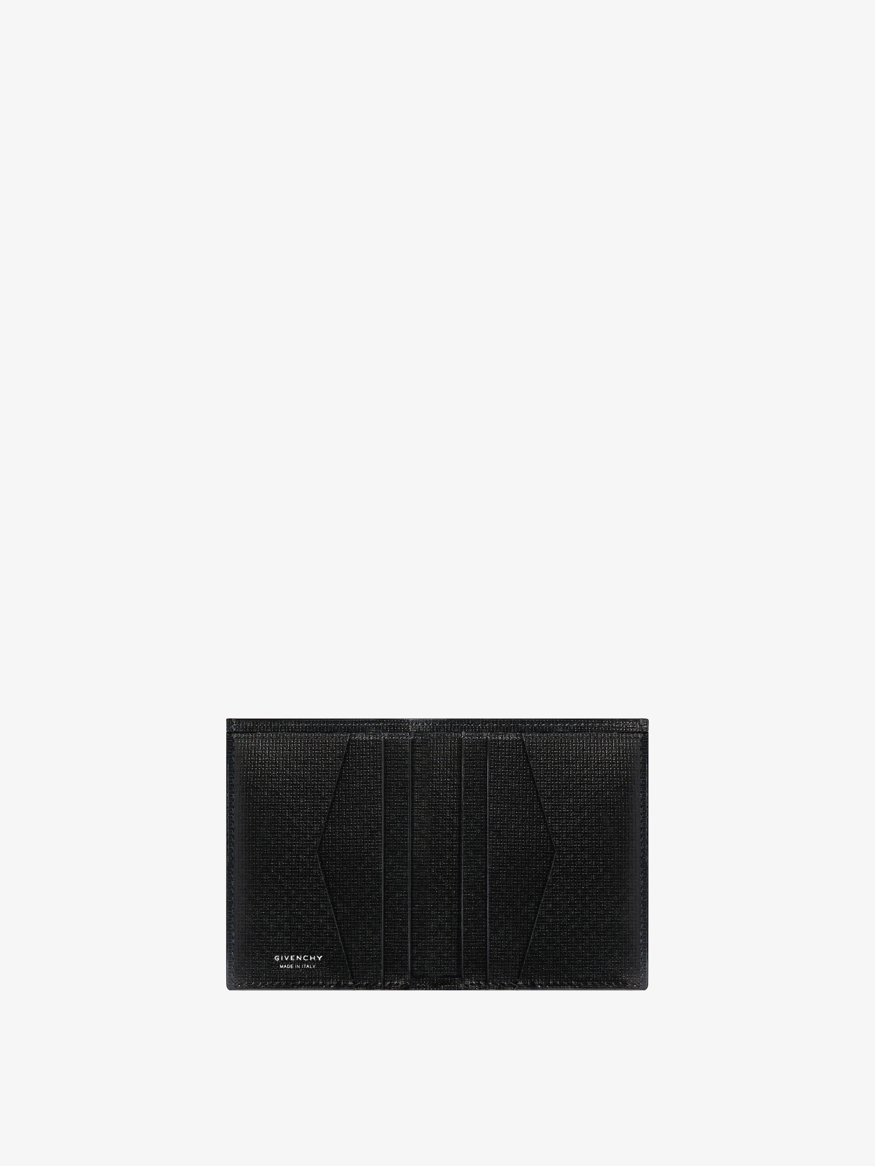 CARD HOLDER IN CLASSIC 4G LEATHER - 4