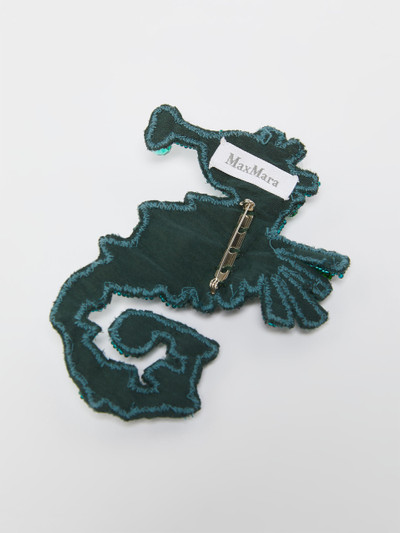Max Mara Brooch with crystals outlook