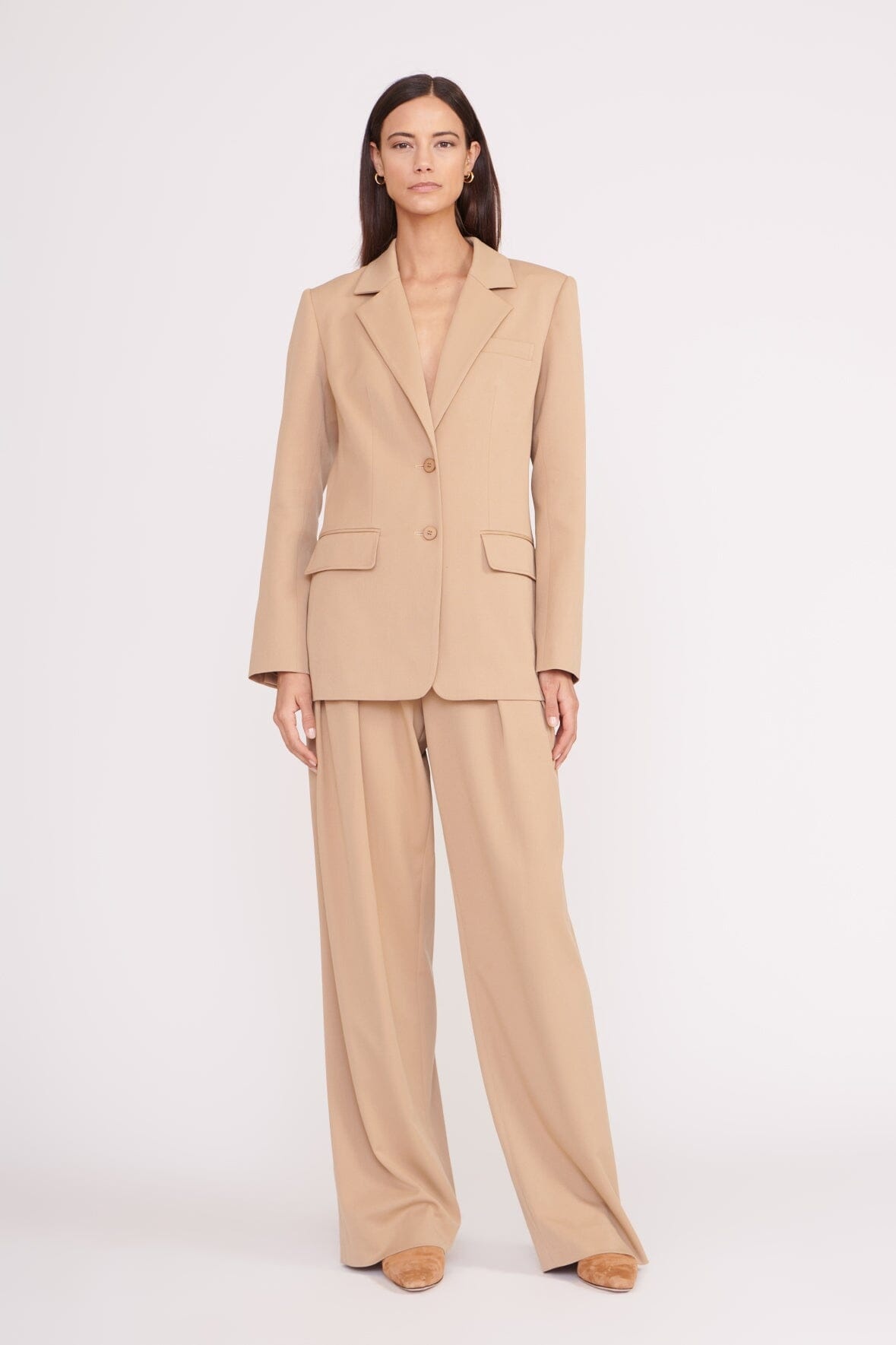 STAUD CITY BLAZER CAMEL - 6