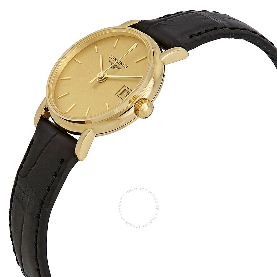 Longines Presence Champagne Dial Ladies Watch L7.490.6.32.0 - 2